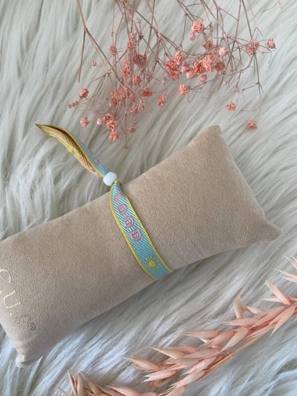 Lint Armband 'Good Vibes'